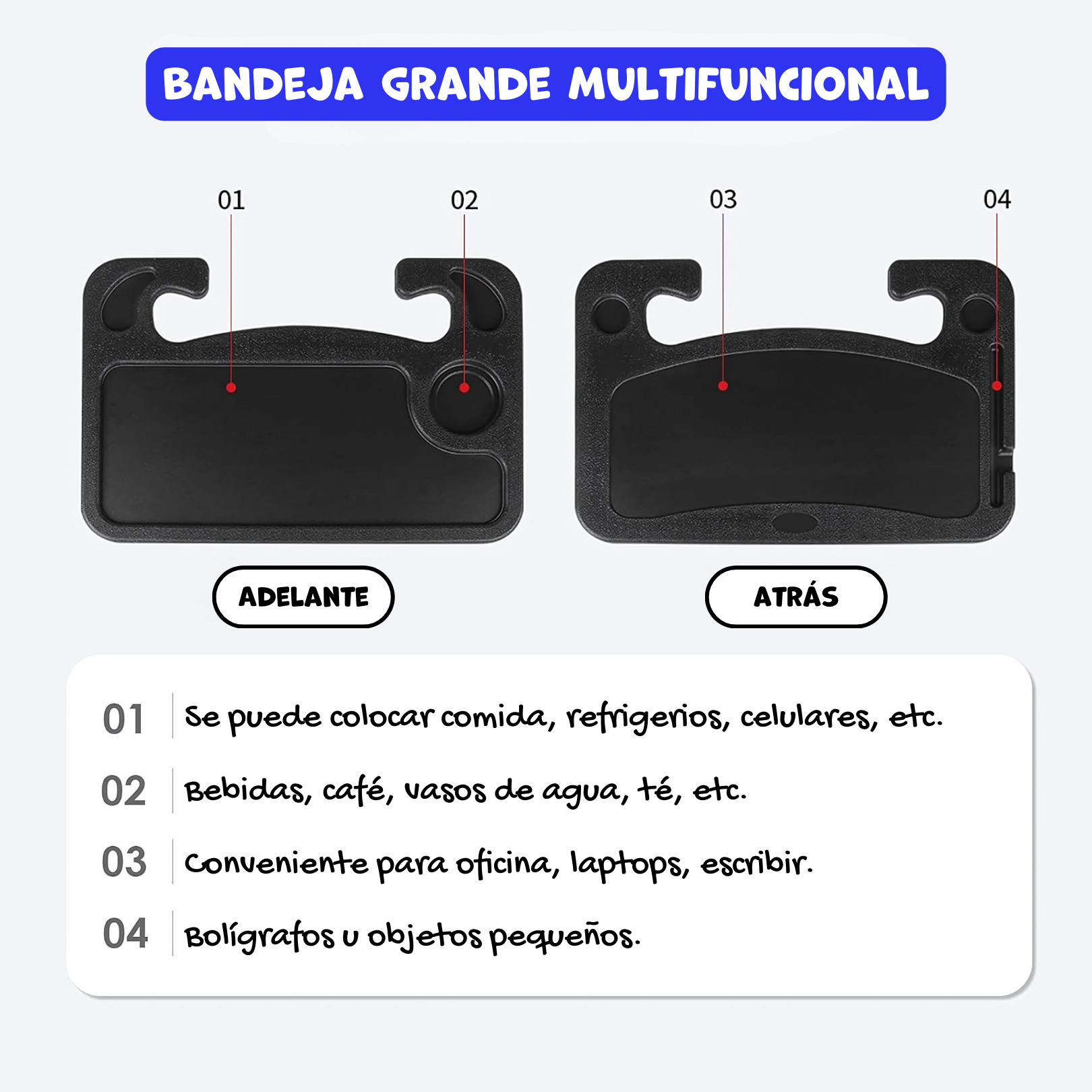 Bandeja Para Timón