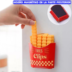 12 Clips de Papas Fritas