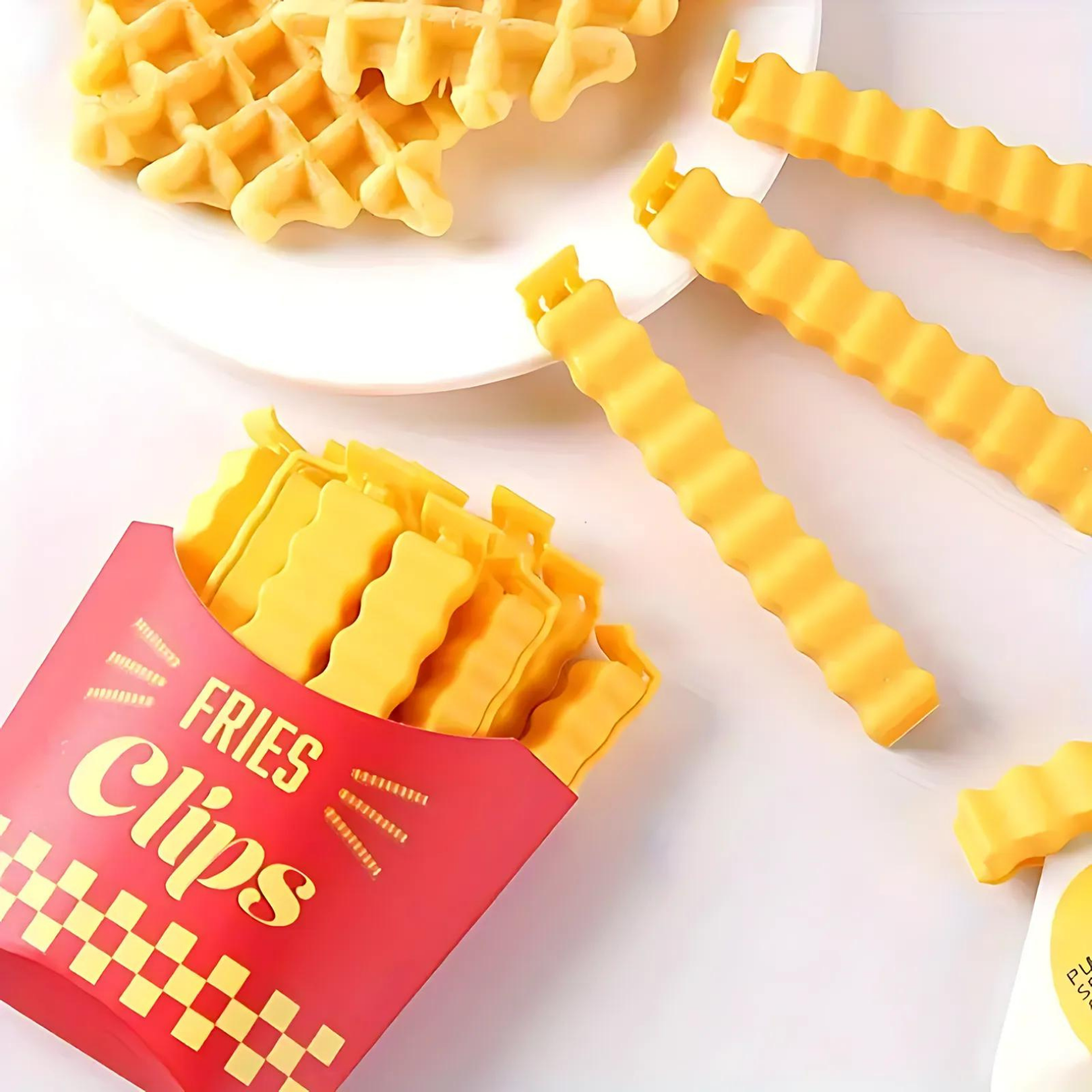 12 Clips de Papas Fritas