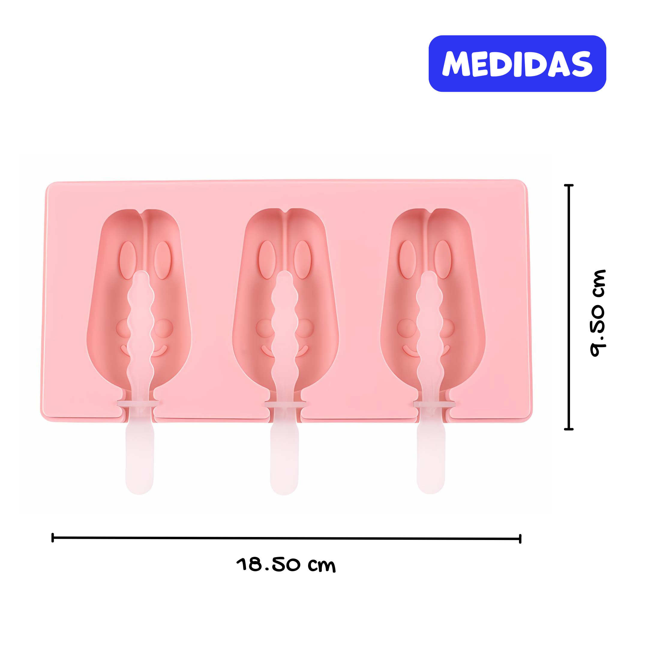 Conejitos - Molde Para Helados