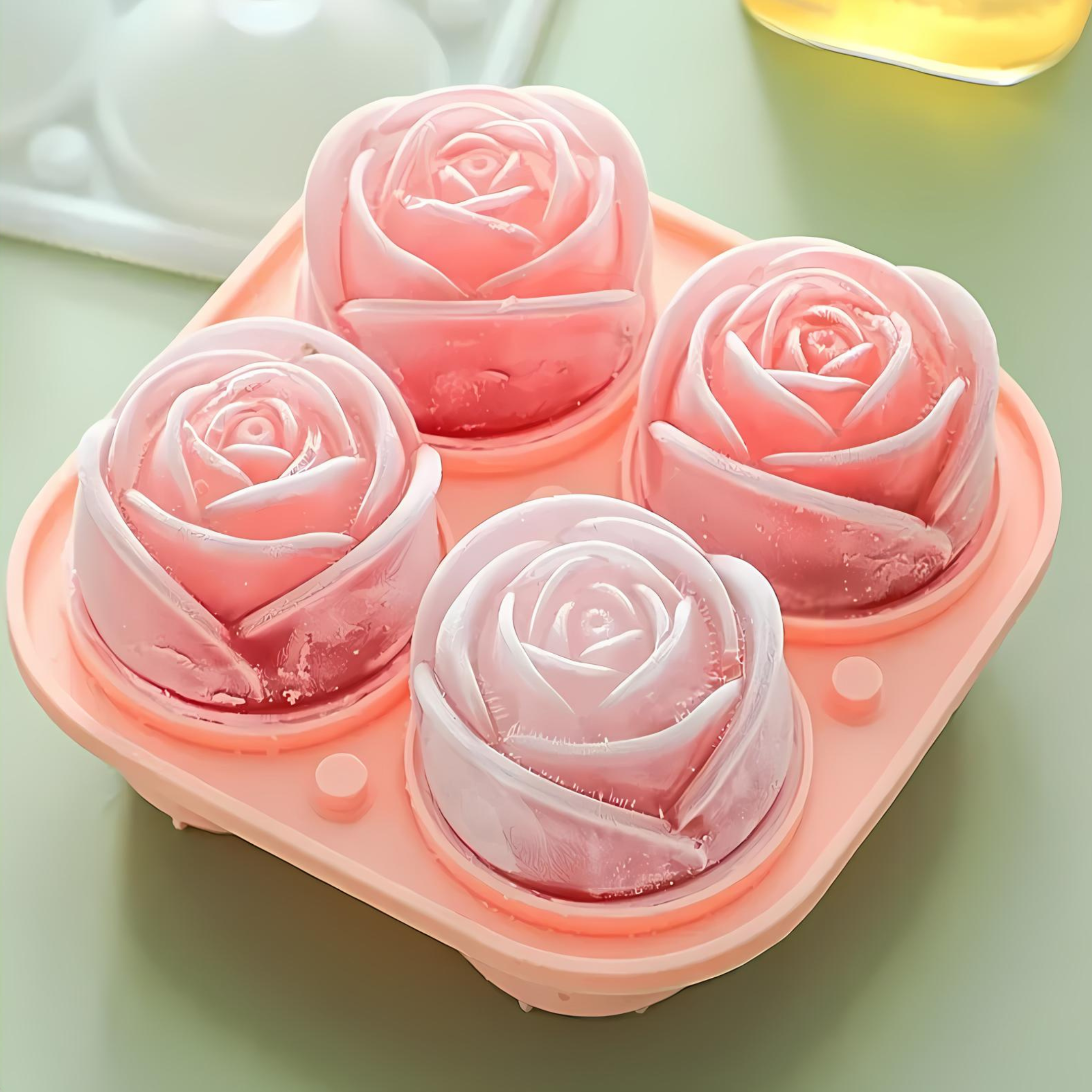 Rosas - Molde Para Hielo